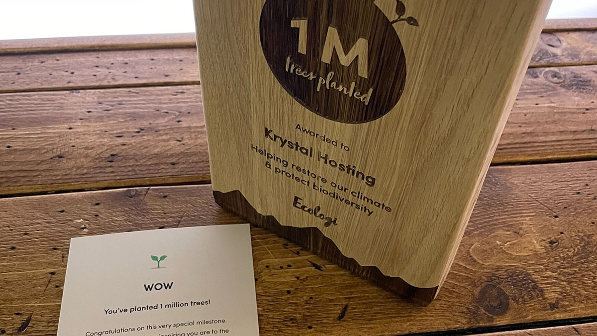 1 million trees award